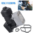 Oil Cooler Filter Housing Cap + Gasket for VW Audi Seat Skoda 1.6TDI 2.0TDI