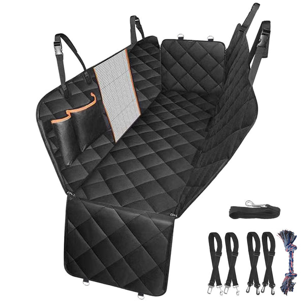 Dog Car Seat Cover Waterproof with Mesh