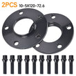 10mm Alloy Wheel Spacers Fits VW Transporter T5 T6 5X120 72.6mm