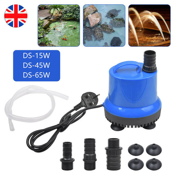 Submersible Water Pump Fish Tank Aquarium Feature Pond Fountain