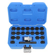 Wheel Locking Anti-Theft Lug Nut Screws Removal Key Set