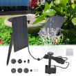 200L/H Solar Panel Powered Water Pump Garden Pool Pond Fountain