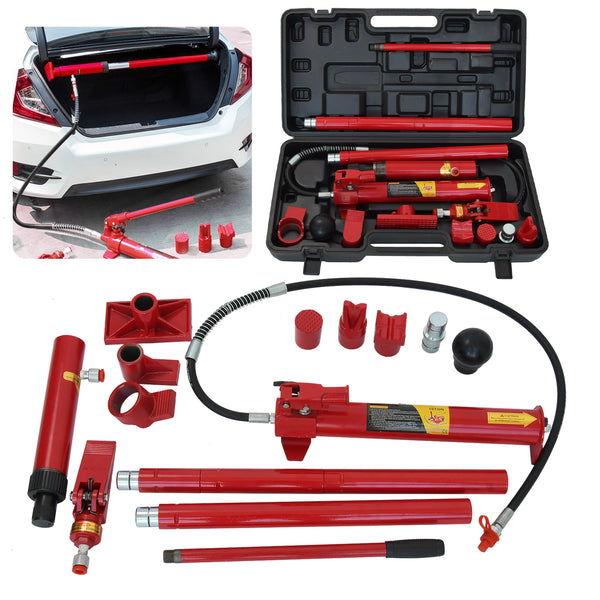 10T Hydraulic Porta Power Jack Air Pump Lifting Ram Body Frame Repair Kits