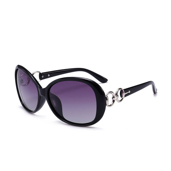Polarized  Womens Oversized UV Protection Retro Sun Glasses