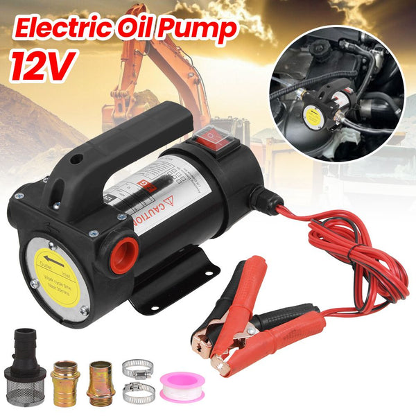 12V 260W Portable Electric Oil Diesel Transfer Pump Fuel Extractor