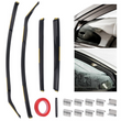 VW GOLF MK7 2012-2020 5 Door Hatchback Wind Deflectors 4pc