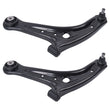FORD FIESTA MK6 08-17 FRONT LOWER SUSPENSION WISHBONE CONTROL ARMS PAIR X2