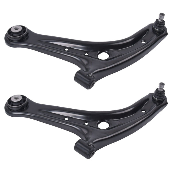 FORD FIESTA MK6 08-17 FRONT LOWER SUSPENSION WISHBONE CONTROL ARMS PAIR X2