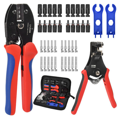 Solar Crimper Spanner & PV Crimper Wire Stripper Crimping