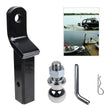 Trailer Hitch Ball Mount 2 In Ball With Ball & Hitch Pin 2 In Receiver