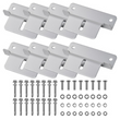 8x Solar Panel Z Bracket Mounting with Stainless Fixings Caravan Roof
