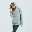 Women Pet Pouch Hoodie Long Sleeve Kitten Puppy Holder Carrier Pullover