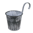 5Pcs Barrel Planter Hanging Plant Flower Pot Garden Flowerpot Tin