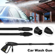 High Pressure Power Washer Spray Gun 160 Bars Jet Lance Trigger