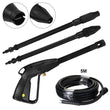 High Pressure Power Washer Spray Gun 160 Bars Jet Lance Trigger