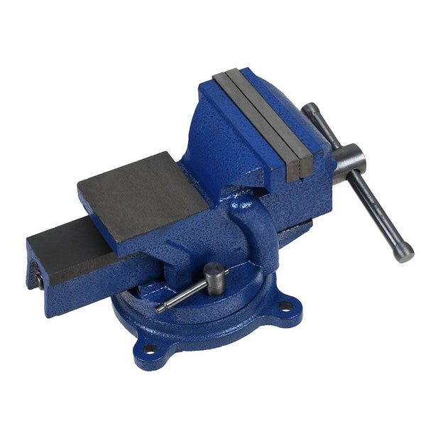 4" Bench Vise Heavy Duty Clamp 360 Swivel Double Locking Base Vice