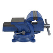 4" Bench Vise Heavy Duty Clamp 360 Swivel Double Locking Base Vice