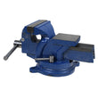 4" Bench Vise Heavy Duty Clamp 360 Swivel Double Locking Base Vice