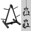 Weight Plate and Barbell Storage Rack - Compact Design 265 Lbs