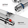 Bathroom Thermostatic Bath Shower Mixer Taps Wall Mounted