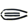 VW GOLF MK6 2008-2012 5 Door Hatchback Wind Deflectors 4pc Tinted