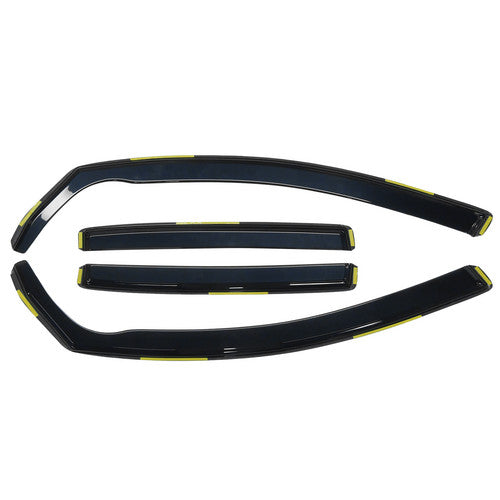 VW GOLF MK6 2008-2012 5 Door Hatchback Wind Deflectors 4pc Tinted