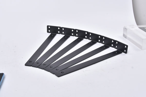 6x Floating Shelf Brackets 30CM for Support