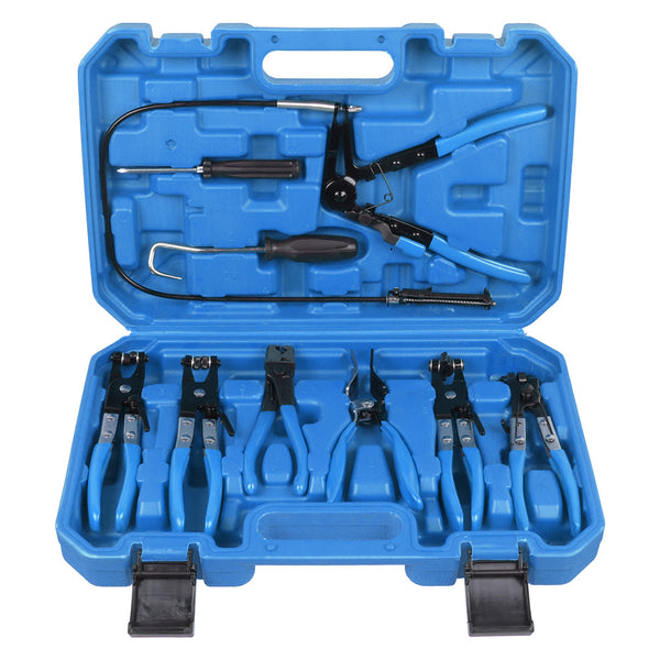 9pcs Automotive Flexible Hose Clamp Clip Pliers