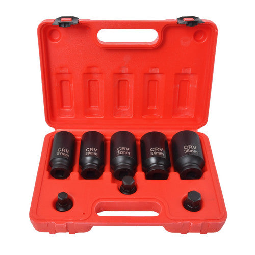 8 Pc 1/2" Dr 12 Point Hub Impact Socket & Bit Set for VAG Vehicles