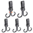 5PCS Multi-purpose Pram Stroller Hooks Clip