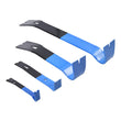 4PCS Flat Pry Bar Set-Heavy Duty Puller Crowbar,Flat Bar Tool