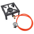Gas Boiling Ring Cast Iron Burner Outdoor Cooker Stove Camping 8kW