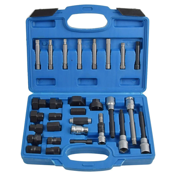 30pc Alternator Puller Pulley Profile Adaptor Repair Tool Set