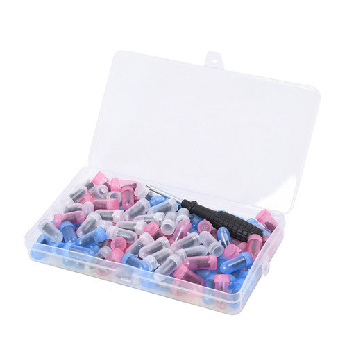 100pcs Tyre Puncture Repair Kit Screw In Rubber Nail Car Tire Nail