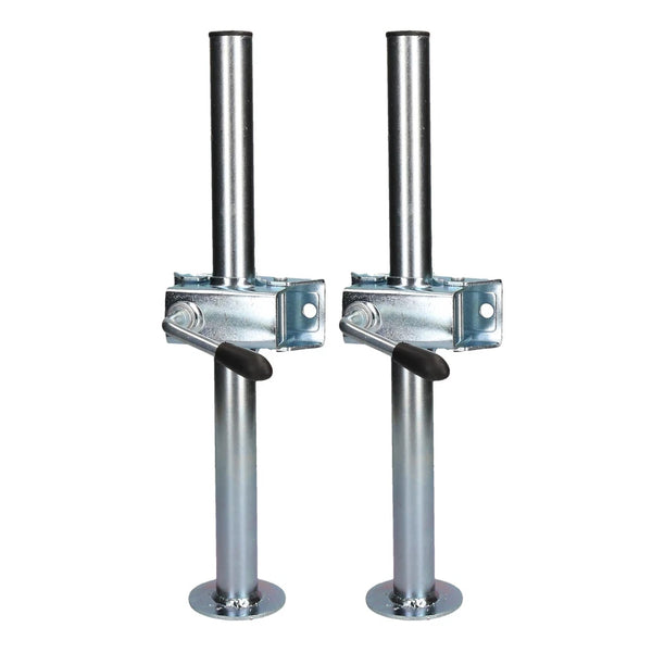 2 PACK 34mm Prop Drop Stand 460mm Long for Trailer