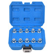 BMW MASTER LOCKING WHEEL NUT KEY SET Tamper Proof Spline Bit Socket