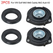 2x Front Shock Strut Top Mount & Bearing For VW Golf Mk5 Mk6