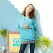 Women Pet Pouch Hoodie Long Sleeve Kitten Puppy Holder Carrier Pullover