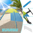 5-8 Person Portable Beach Canopy Sun Shade Triangle Tent Shelter