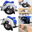 Electric Circular Saw 1650W Heavy Duty Wood Steel Cutting Tool