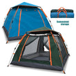 Automatic Pop Up Camping Tent 3-4 Man Family Tent Shelter Beach Hiking