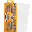 Metric Tap & Die Set Complete M3 to M12 Tapping and Threading Tools 20pc