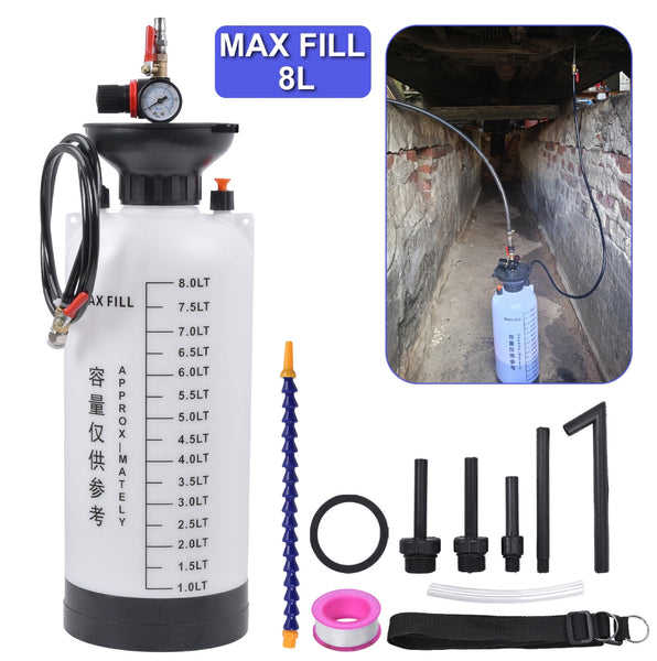 8L Pneumatic Transmission Gearbox Oil Filling Tool&Replacement Pump