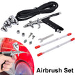 Mini Airbrush Kit Dual Action Spray Gun Model Paint Tattoo