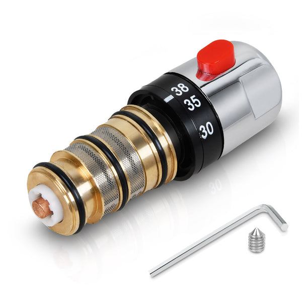 Brass Replacement Thermostatic Shower Mixer Valve Cartridge Repair Kit