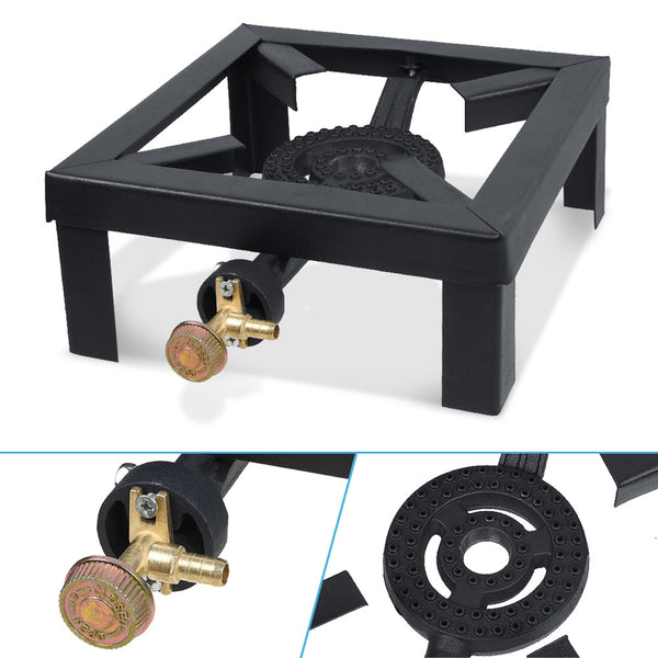 Large Propane Gas Boiling Ring Burner Outdoor Camping Stove