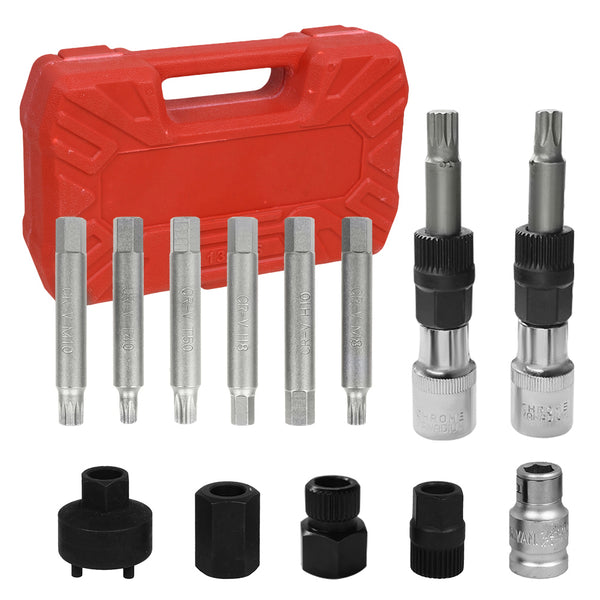 13 Pcs Alternator Set Clutch Freewheel Pulley Repair Tool