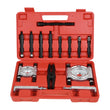 14 pcs Bearing Splitter Gear Puller Fly Wheel Separator Set With Box Tool Kit