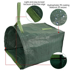 53 Gallons Reusable Large Yard Garden Bag Heavy Duty Leaf Bag