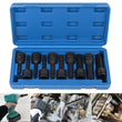 1/2" IMPACT Drive Spline Bit Sockets M5-M18 DEEP SHALLOW Triple Square
